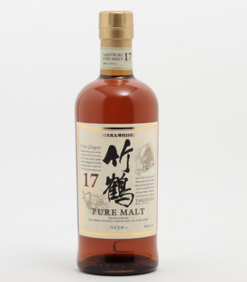 日本威士忌 竹鶴17年 Pure malt 700ml 舊版禮盒