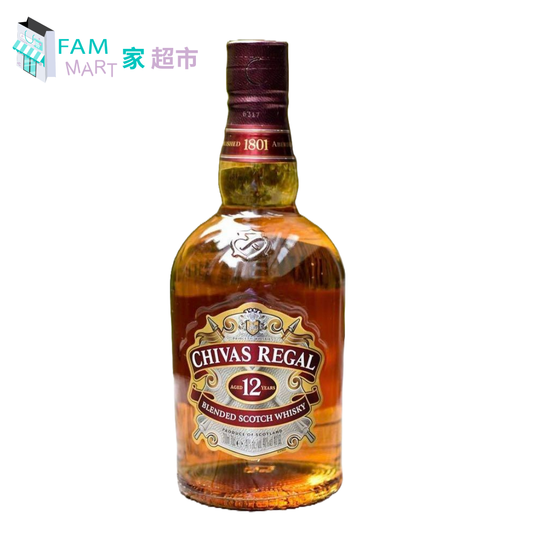 芝華士 - 12年蘇格蘭威士忌舊版“1801”700ml ("無"盒裝)