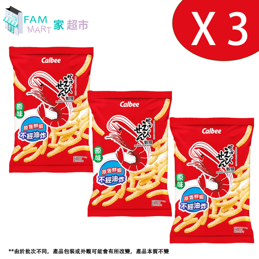 卡樂b原味蝦條 40g x 3