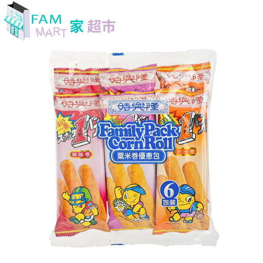 時興隆 - 粟米卷 (優惠包:咖哩卷、辣味卷、芝士卷)(90g x 1)