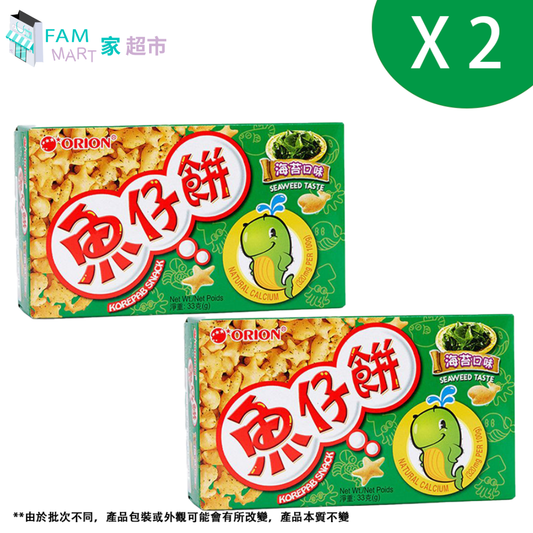 東洋 - 紫菜味魚仔餅 33g x 2