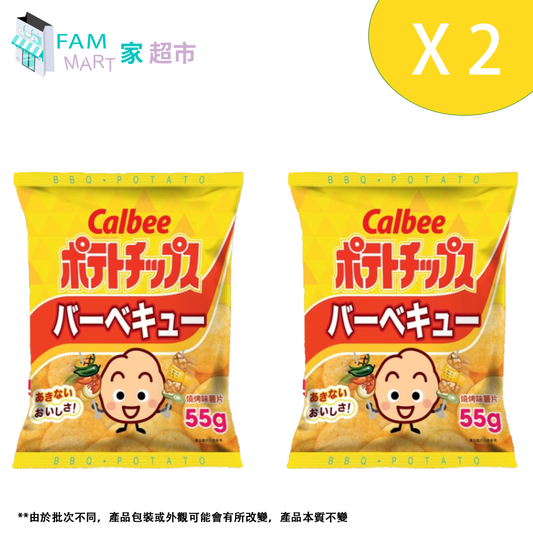卡樂b燒烤味薯片 55g x 2