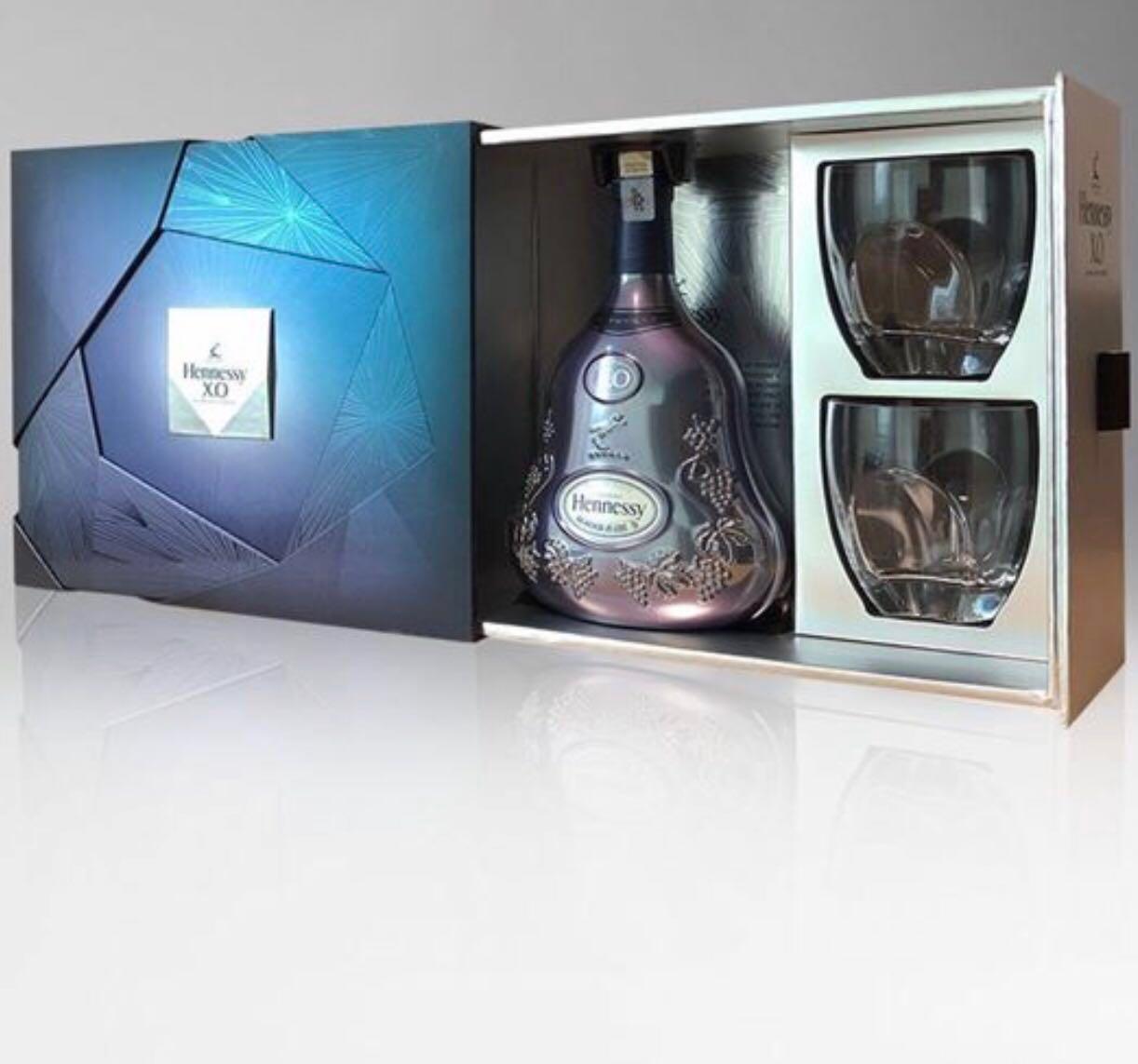Hennessy - 軒尼詩X.O. ON ICE,2017 年限量版,禮盒內含 2 個 THOMAS BASTIDE 玻璃杯 700ml