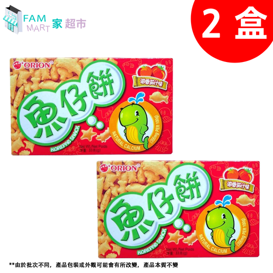 東洋 - 蕃茄味魚仔餅 33g x 2