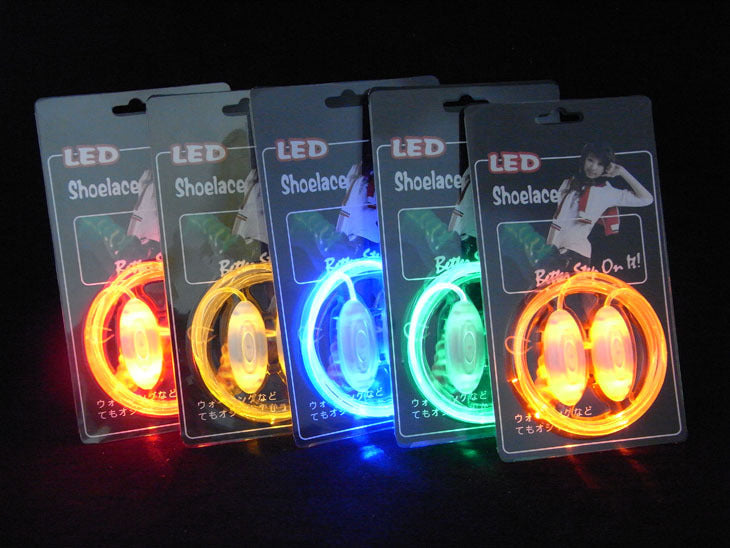 (彩色)LED 戶外發光鞋帶 x 1