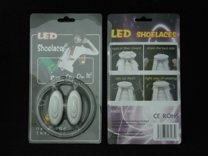 (彩色)LED 戶外發光鞋帶 x 1