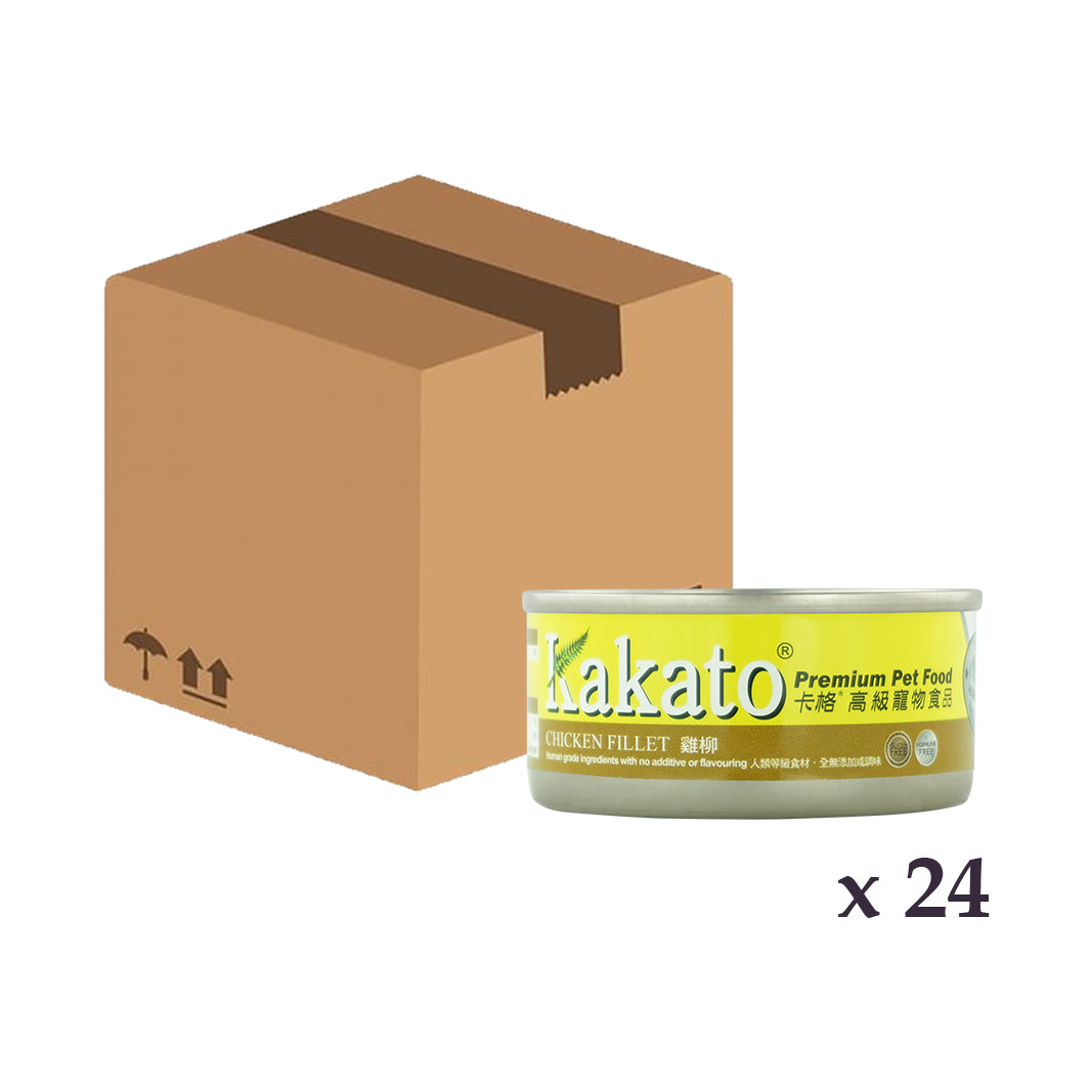 Kakato - 雞柳 70g x 24罐