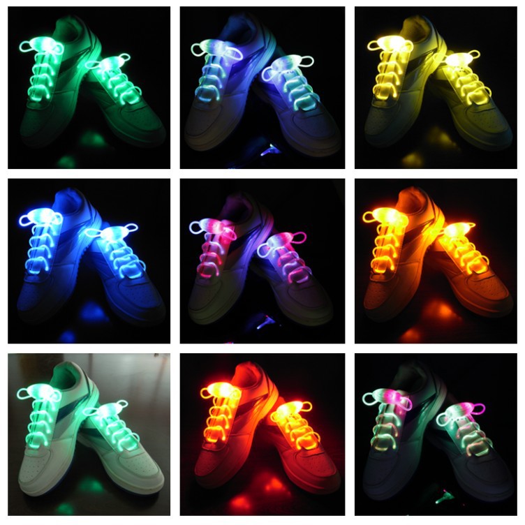 (橙色)LED 戶外發光鞋帶 x 1