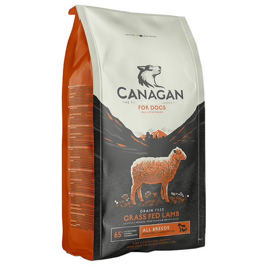 Canagan (原之選) 無穀物狗乾糧 - 放牧羊配方 Grain Free Grass Fed Lamb 6kg