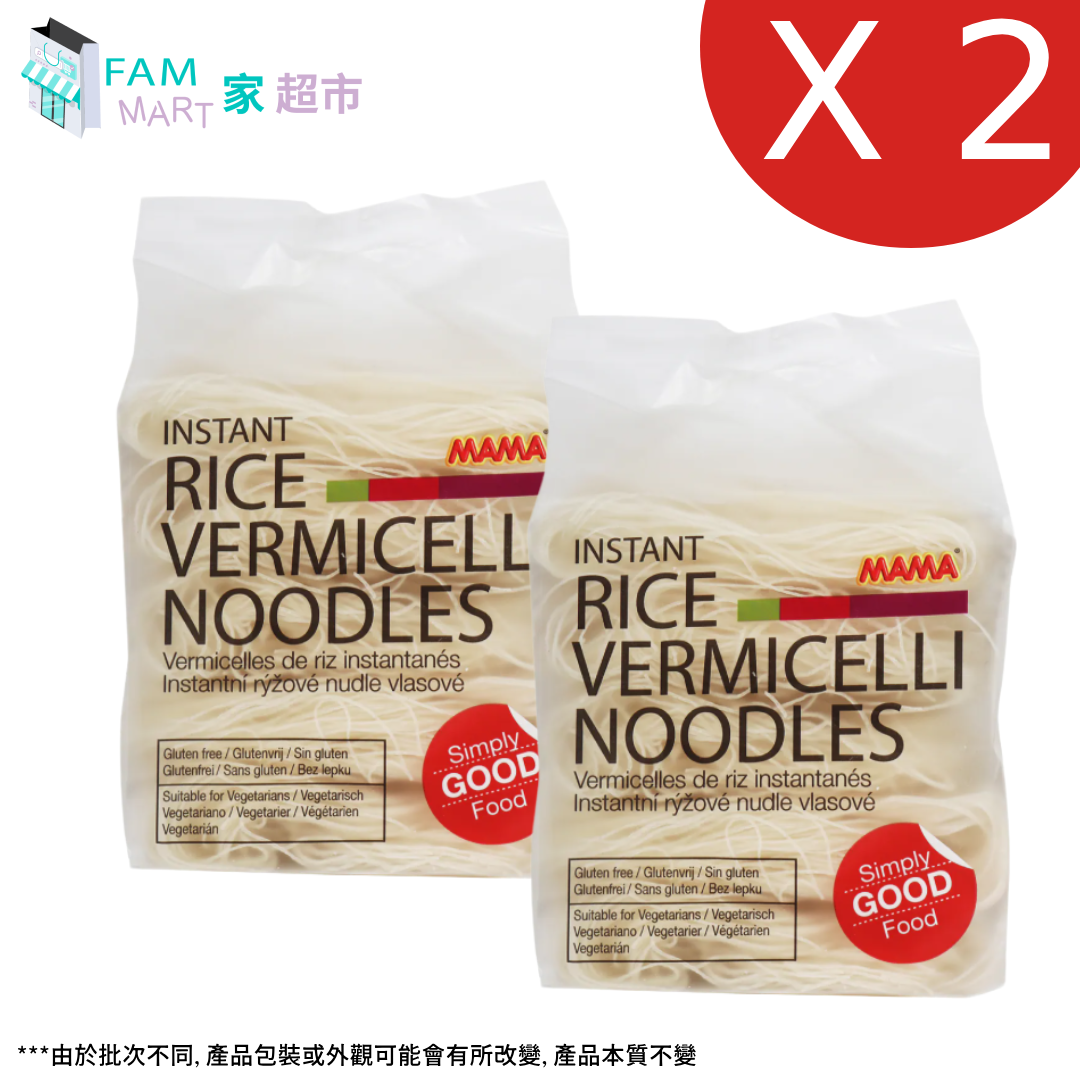 [2包裝]MAMA 泰國快熟米粉(不含麩質) 225g x 2包