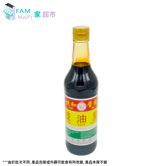 悅和豉油皇 500ml