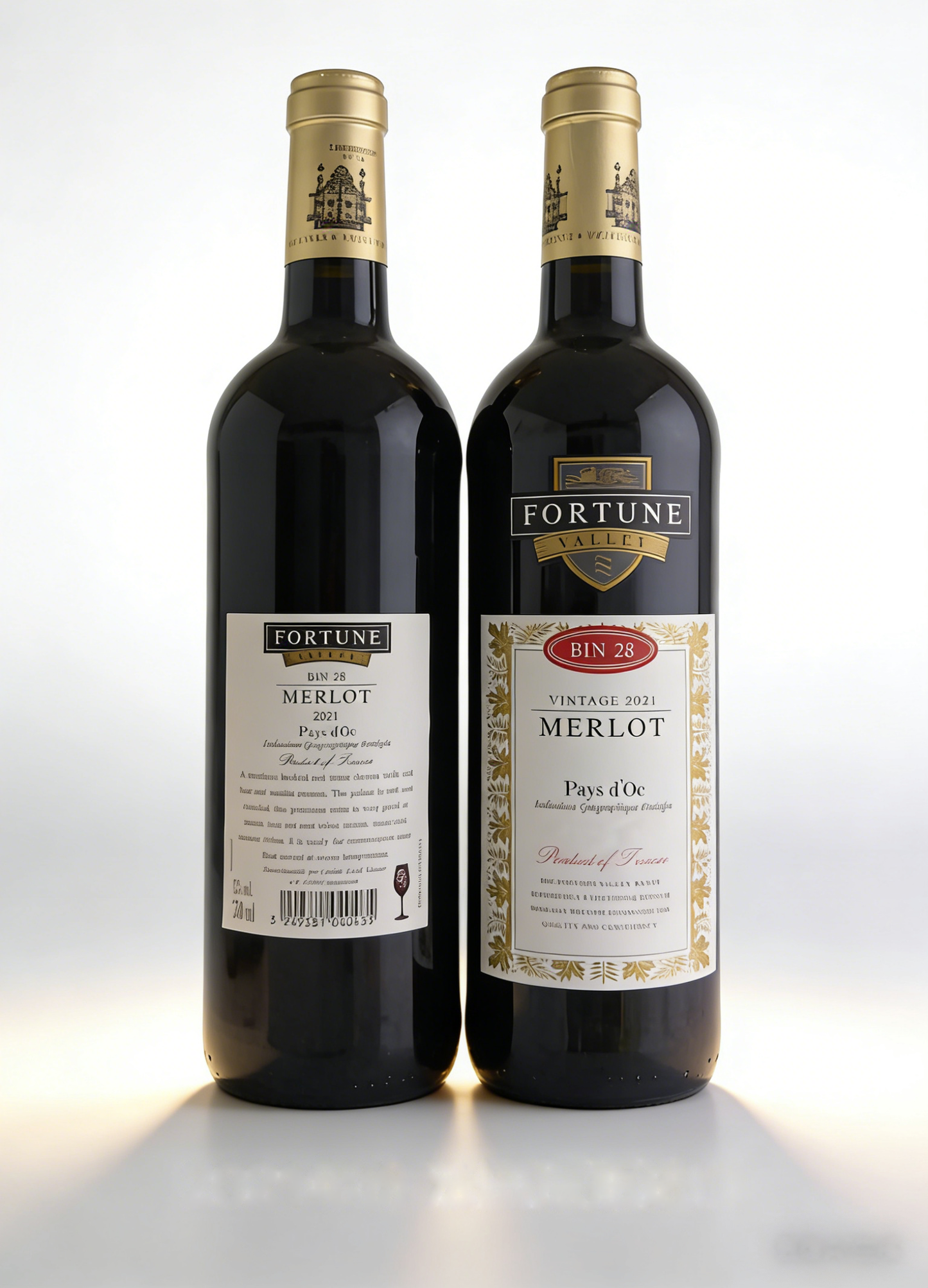 Fortune Valley Bin 28 梅洛 2021 紅酒 750ml