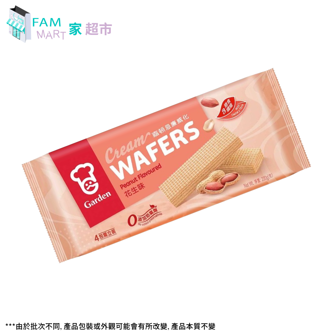 嘉頓花生味忌廉威化餅 200g