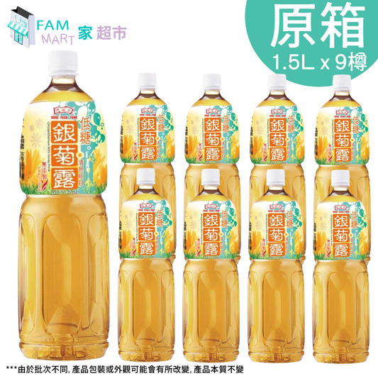 [原箱] 鴻福堂*低糖*銀菊露 (1.5L x 9樽)