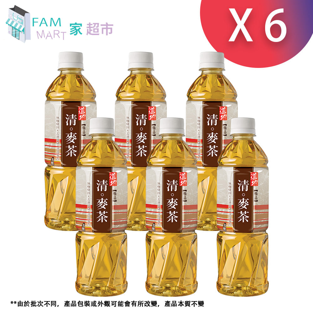 道地 - [6樽] 極品清麥茶 樽裝 500ml x 6