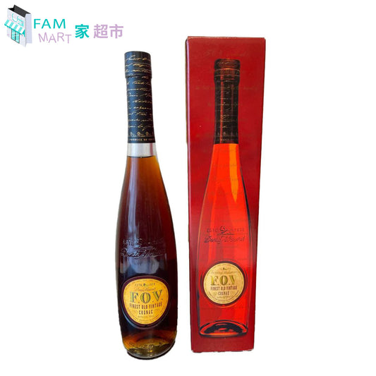 長頸醇舊干邑 (2000年舊裝黑頭)40% Vol 700ml(外包裝有輕微破損)