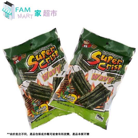 小老板 - 勁脆波浪紫菜 (經典味) 24g x 2
