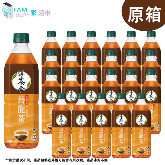 [原箱24樽]淳茶舍烏龍茶 (500ml X24樽)