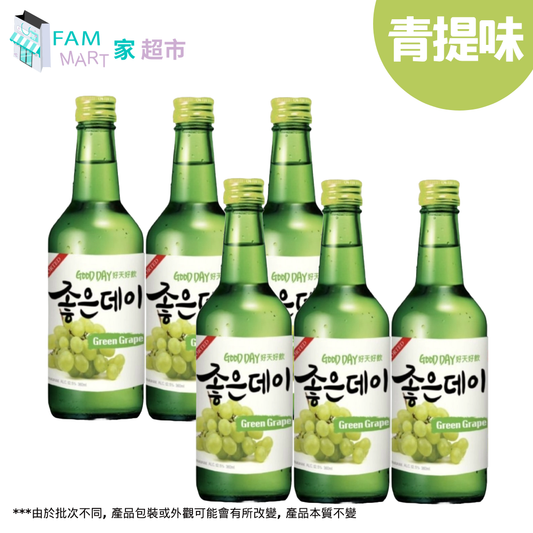 Muhak - [6樽] 舞鶴好天好飲12.5%燒酒-青提子味 360ml x 6