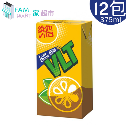 [12包]維他低糖檸檬茶(紙包) (375ml x 12)