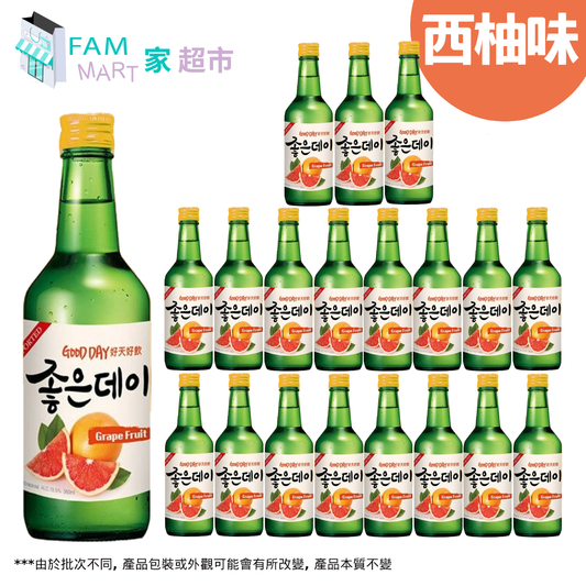 Muhak - [原箱舞鶴燒酒-西柚味13.5% 360ml x 20