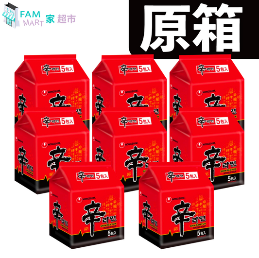 [原箱40包] 辛辣麵(特辣香菇味) (120g x 5包 x 8袋)