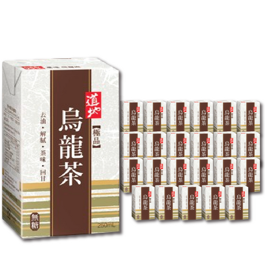 道地 (紙包)極品烏龍茶(250ml x 24包)