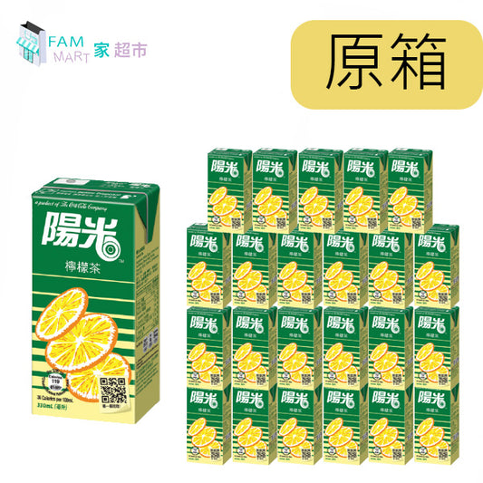 陽光 - [原箱] (大)檸檬茶 紙包裝 330ml x 24