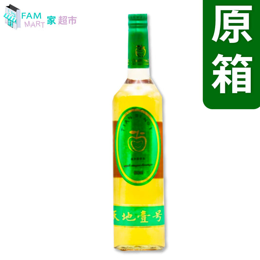 ( 樽裝 ) 天地一號 蘋果醋  650ml x 12