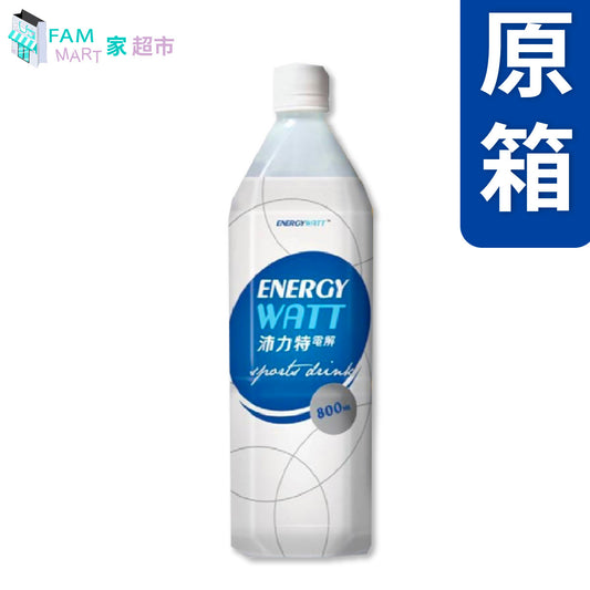 解渴誌沛力特電解　膠樽裝　800ml x 20