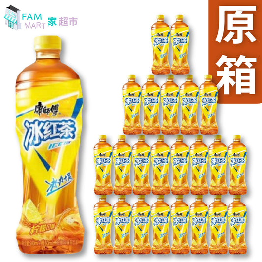 康師傅 - [原箱24樽] 冰紅茶 500ml x 24 樽裝