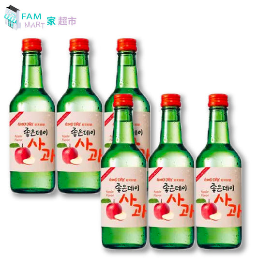 Muhak - [6樽] 舞鶴燒酒 蘋果味 360ml x 6