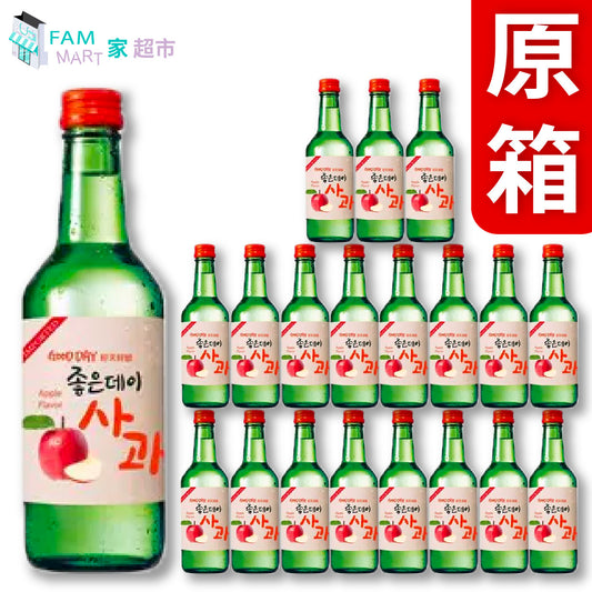 Muhak - [原箱] 舞鶴燒酒 蘋果味 360ml x 20