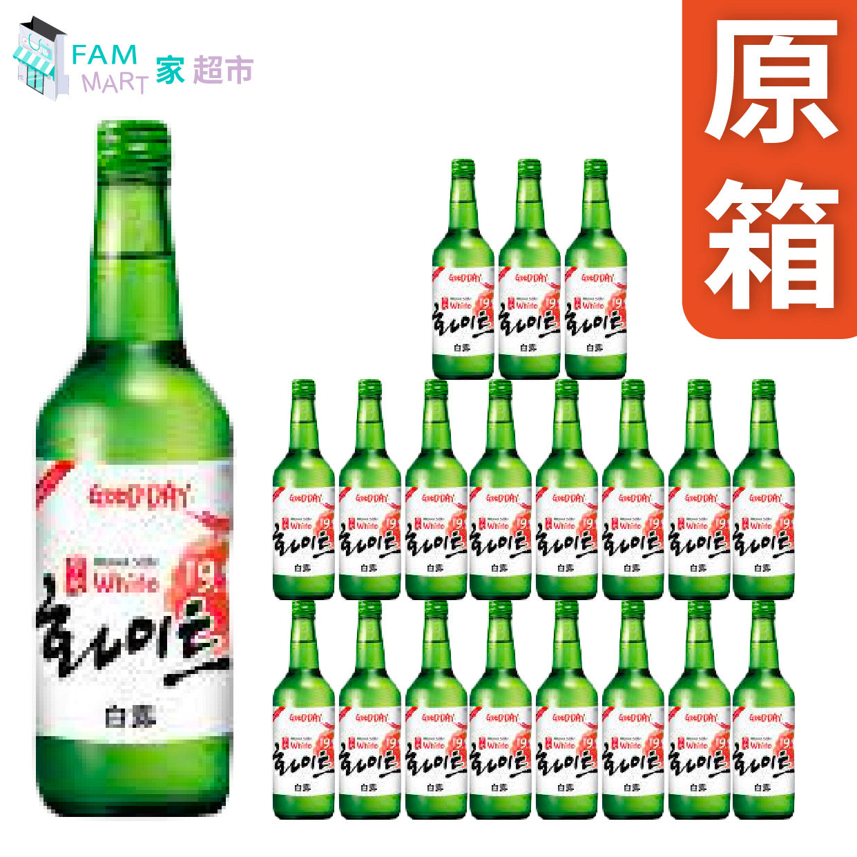 Muhak - [原箱] 19.9度舞鶴燒酒 原味  360ml x 20