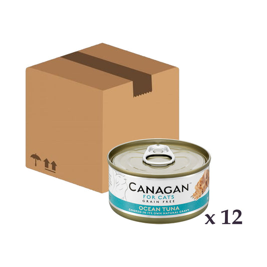 Canagan (原之選) 天然無穀物貓糧罐頭 - 吞拿魚 Ocean Tuna 75 g x 12 罐