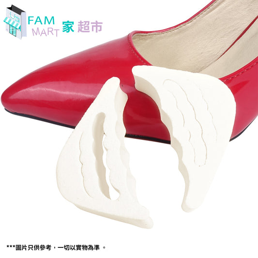 (1對)高跟鞋鞋头防滑減壓保護墊(顏色隨機發放)