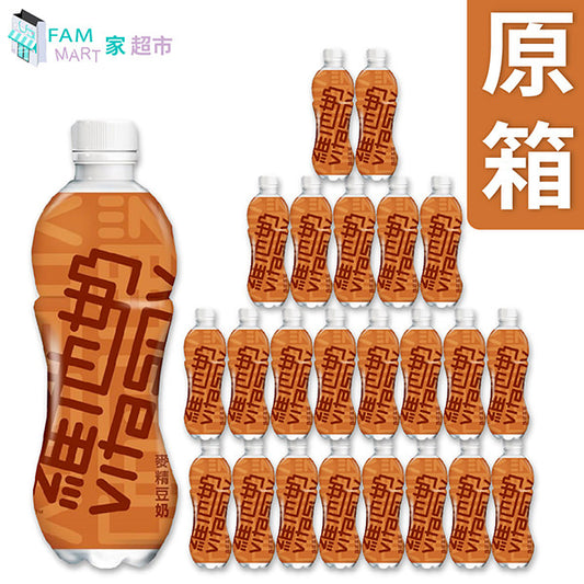 維他奶 - [原箱24樽] 樽裝"麥精"豆奶(480ml x 24)