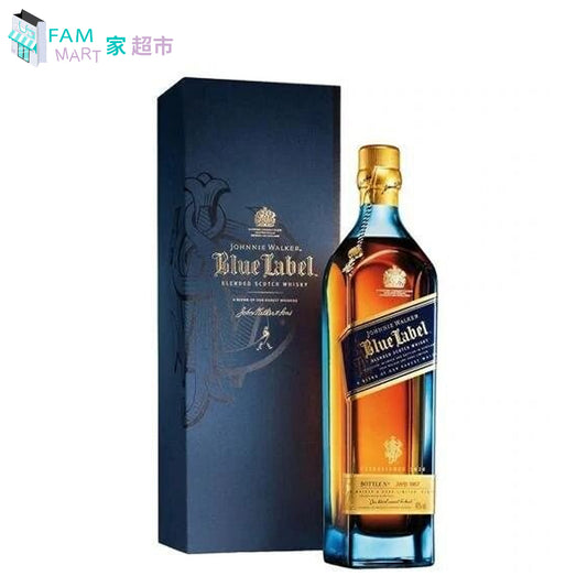 JOHNNIE WALKER - Johnnie Walker 尊尼荻加藍牌蘇格蘭威士忌 750ml (禮盒裝)