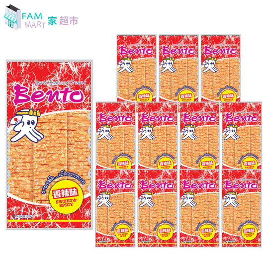 12包泰國超味魷魚(香辣味- 中辣) (6克 x 12包) 紅色細包裝